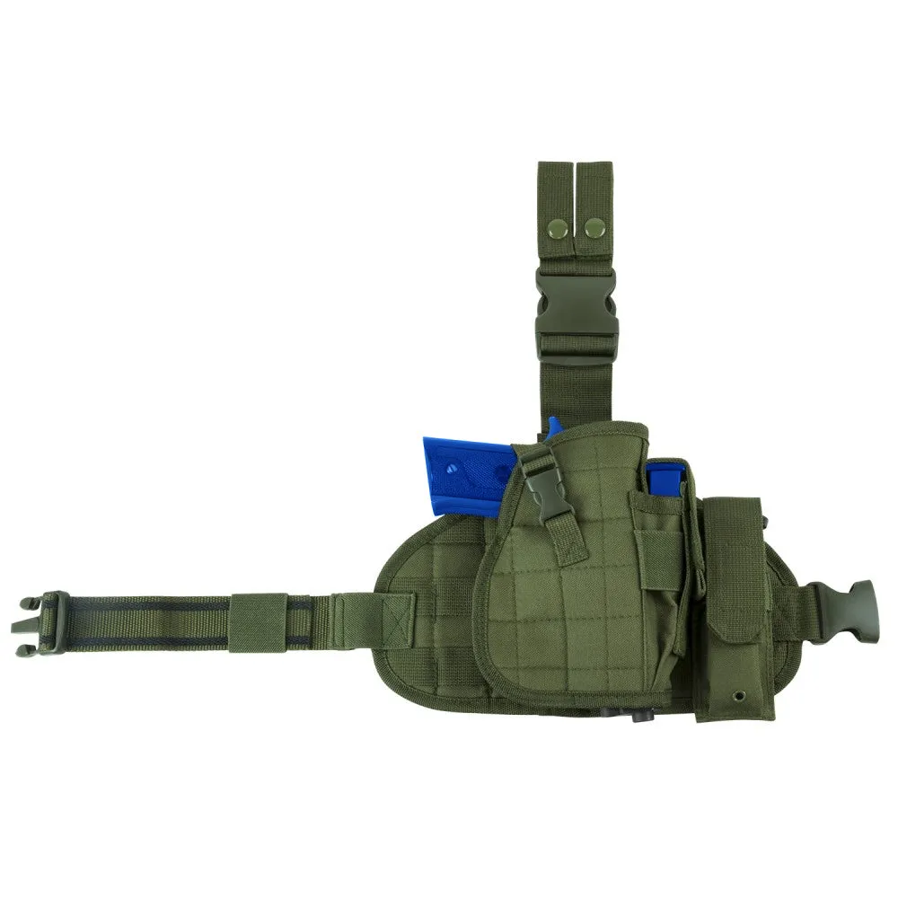 VISM by NcSTAR Drop Leg Holster, Panel, & Mag Pouch