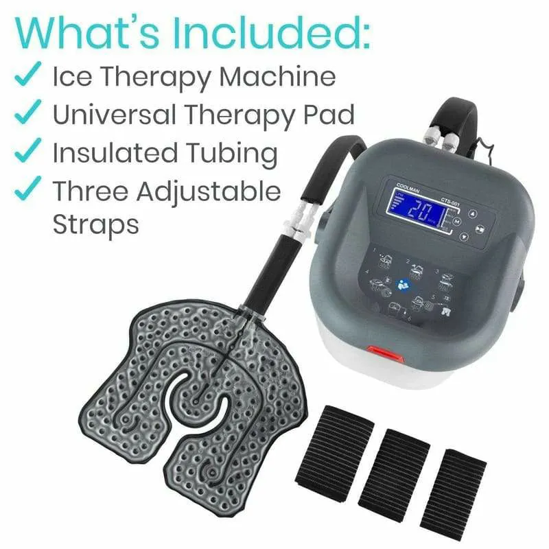 Vive Health Ice Therapy Machine - Gray
