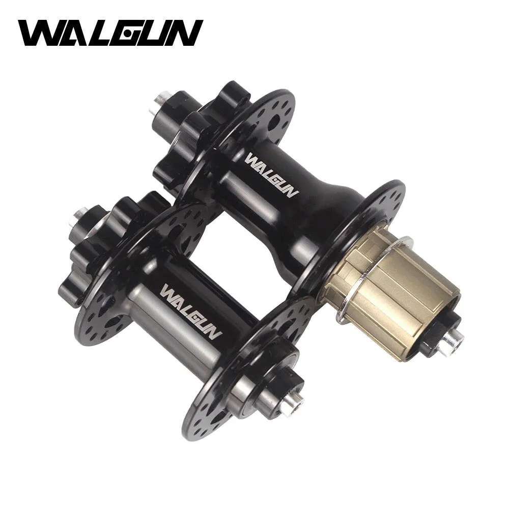 WALGUN WG735 MTB Mountain Bike Hubs 32 36 Holes 135mm 100mm QR Front Rear Disc Brake Bicycle Hub 32H 36H HG 11 Speed Wheel Parts