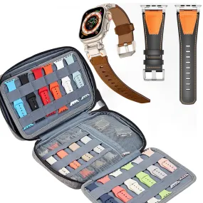 Watch Bands Carrying Case Storage Bag for Apple Watch Bands Hold Up to 40