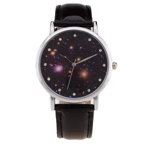 Watch Moon Photo Unisex watch Women Men Wristwatch Starry Sky Space Watch Little Star Wristwatch Special Birthday Gift saat