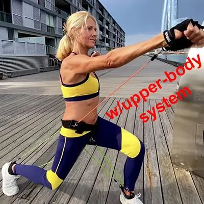 ·Wearbands Full-Body Training System Pro: 5 Lower-body levels, 2 Upper-body levels·