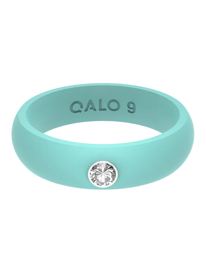 Women's Silver Gemstone Ring