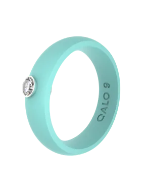Women's Silver Gemstone Ring