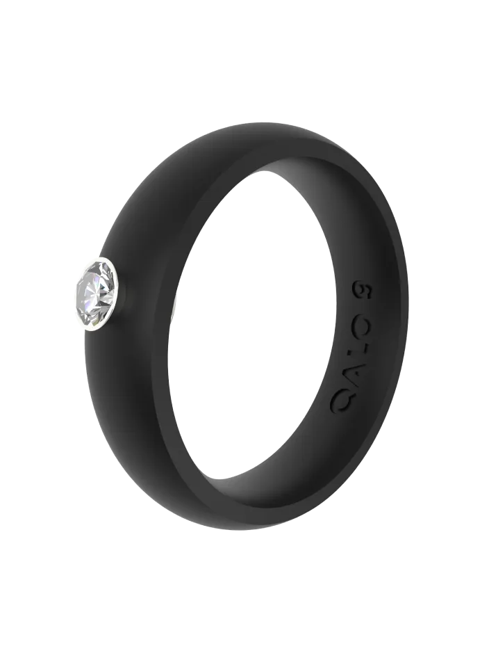 Women's Silver Gemstone Ring