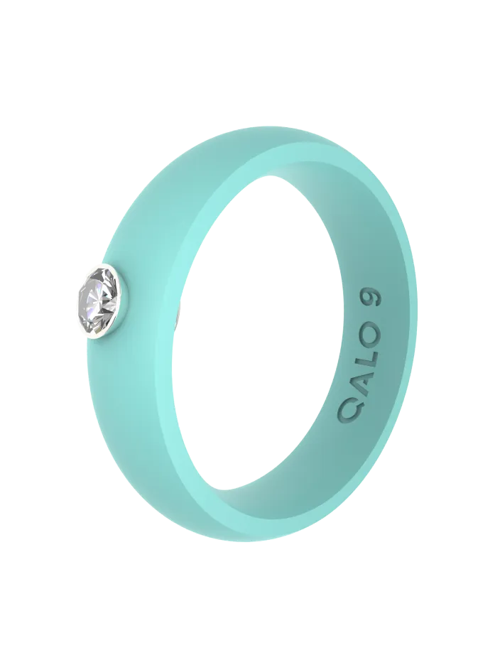 Women's Silver Gemstone Ring
